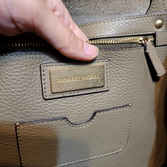 Annabel Ingall Tan Shoulder Bag - Picture 7 of 8